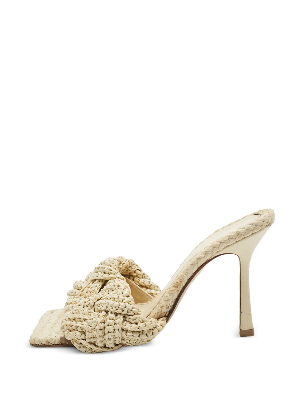Bottega Veneta Pre-Owned sandales Lido en cuir Intrecciato - Tons neutres