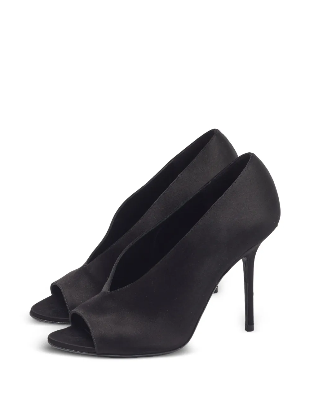 Burberry Pre-Owned escarpins Prorsum à bout ouvert - Noir Burberry Pre-Owned escarpins Prorsum à bout ouvert - Noir