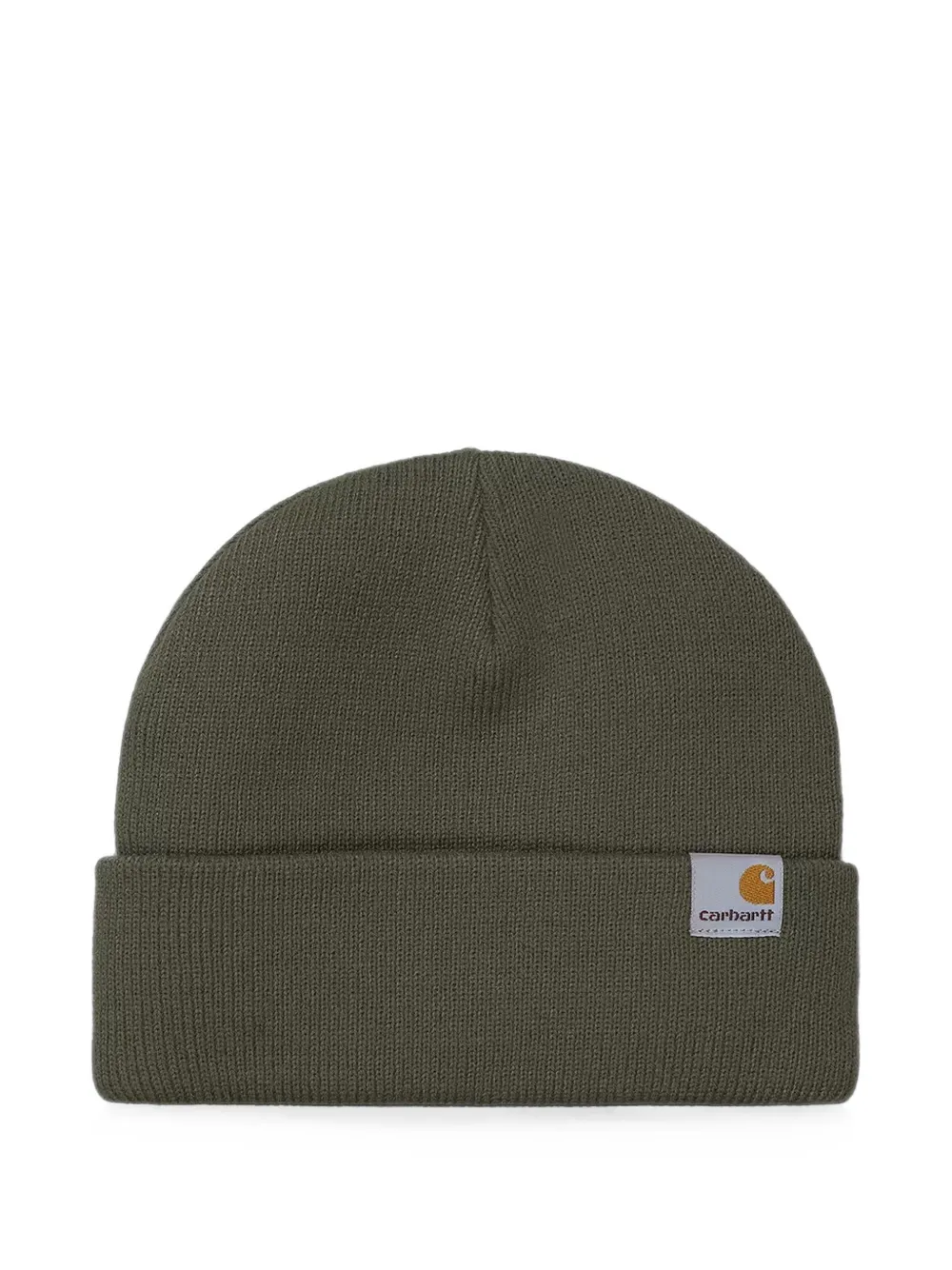 Carhartt WIP Stratus Low ribgebreide muts Groen