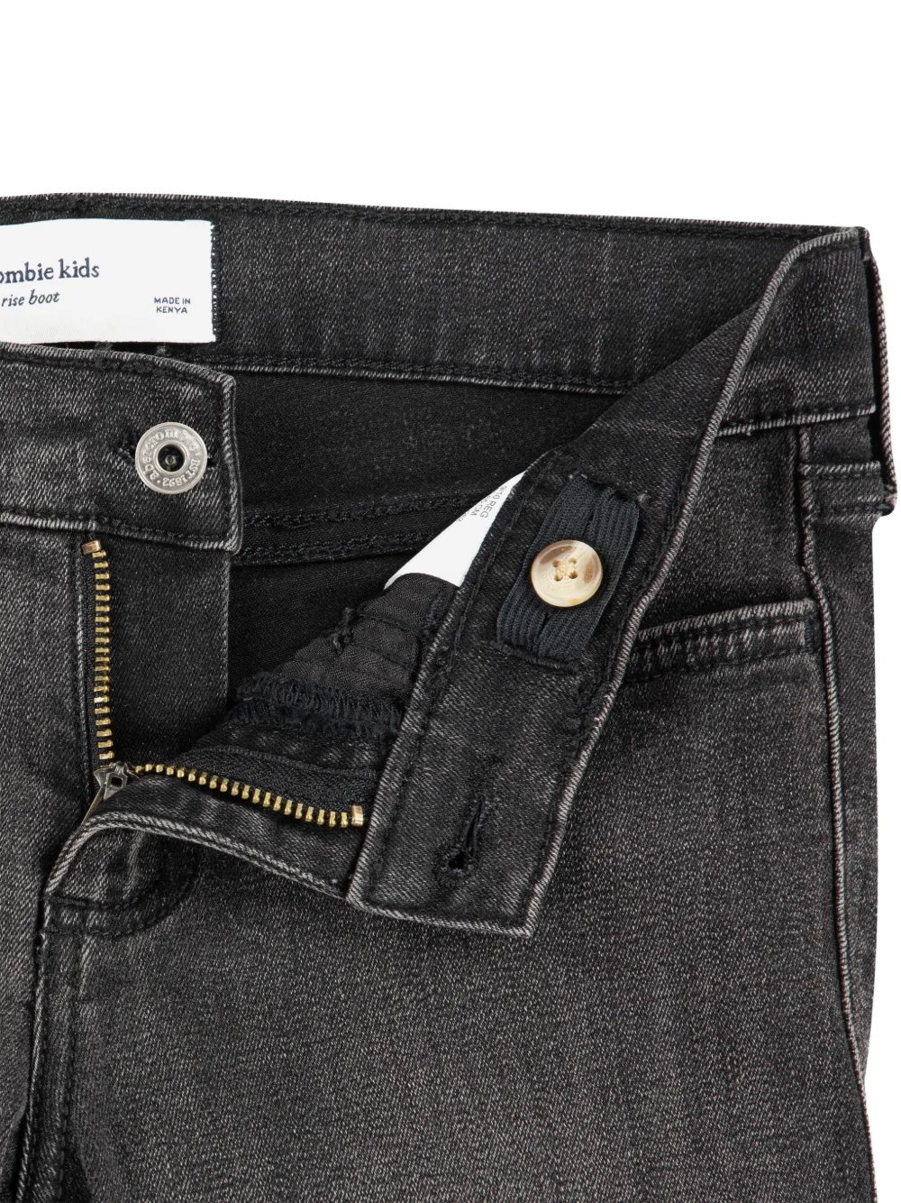 ABERCROMBIE FITCH KIDS Bootcut jeans Zwart