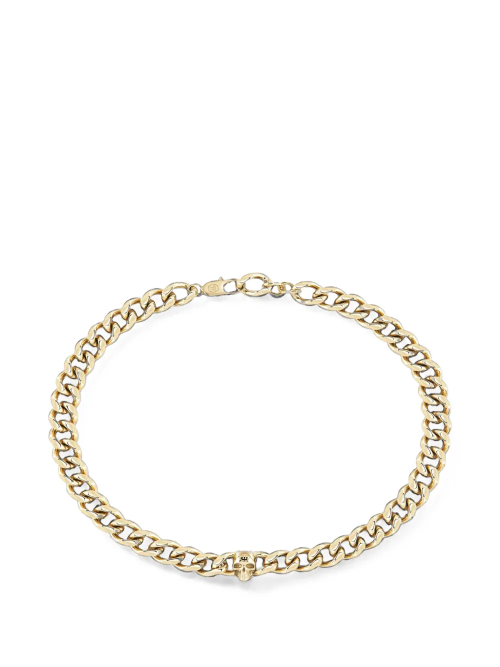 Philipp Plein Bracciale Icon Chain con teschio - Oro