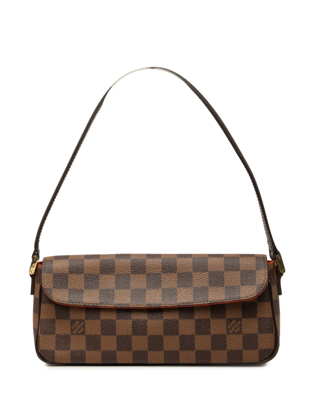 Louis Vuitton Pre-Owned 2002 Damier Ebene Recoleta Schultertasche - Braun