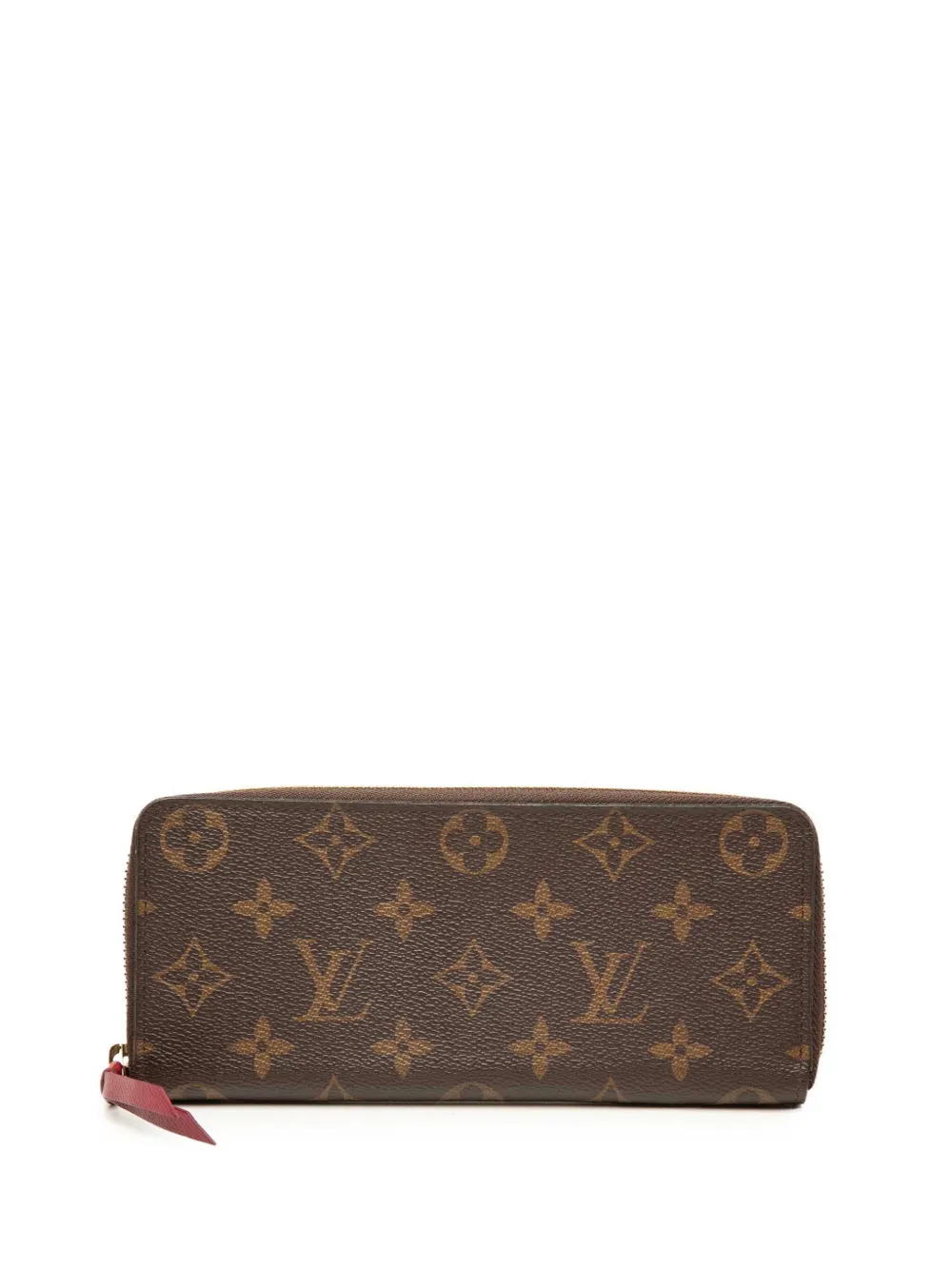 Louis Vuitton Pre-Owned 2019 Monogram Clemence Wallet long wallets - Marrone