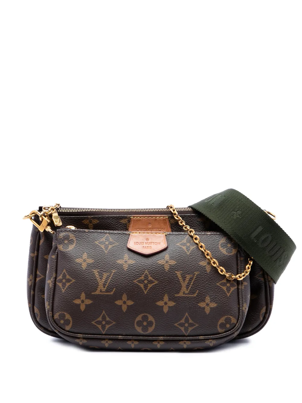 Louis Vuitton Pre-Owned 2020 Monogram Multi Pochette Accessoires satchel - Marrone