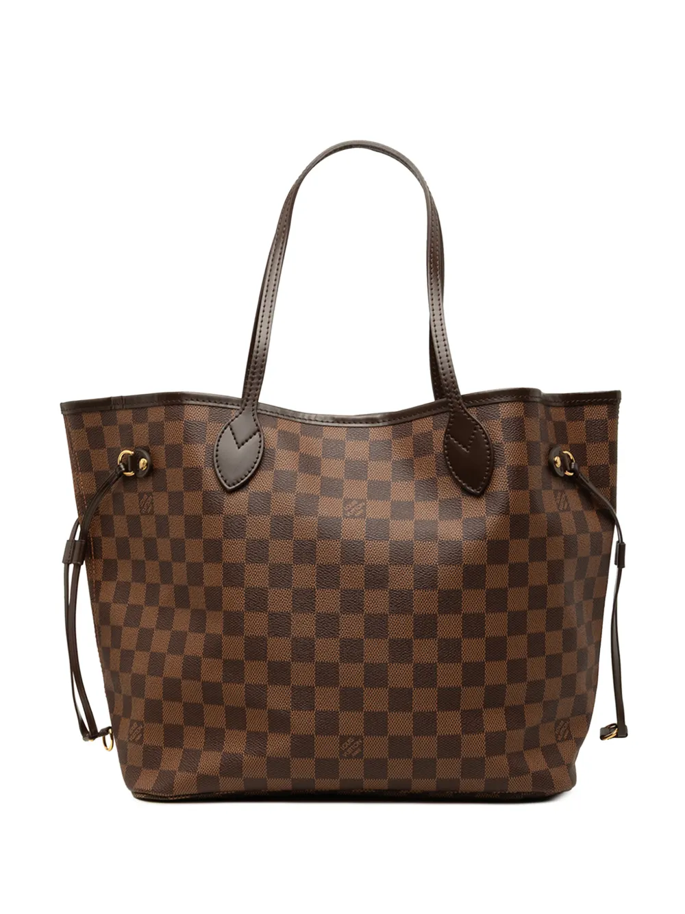 Louis Vuitton Pre-Owned 2011 Damier Ebene Neverfull MM Shopper - Braun