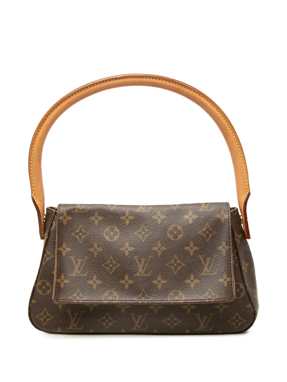 Louis Vuitton Pre-Owned 2001 Monogram Mini Looping shoulder bag - Marrone
