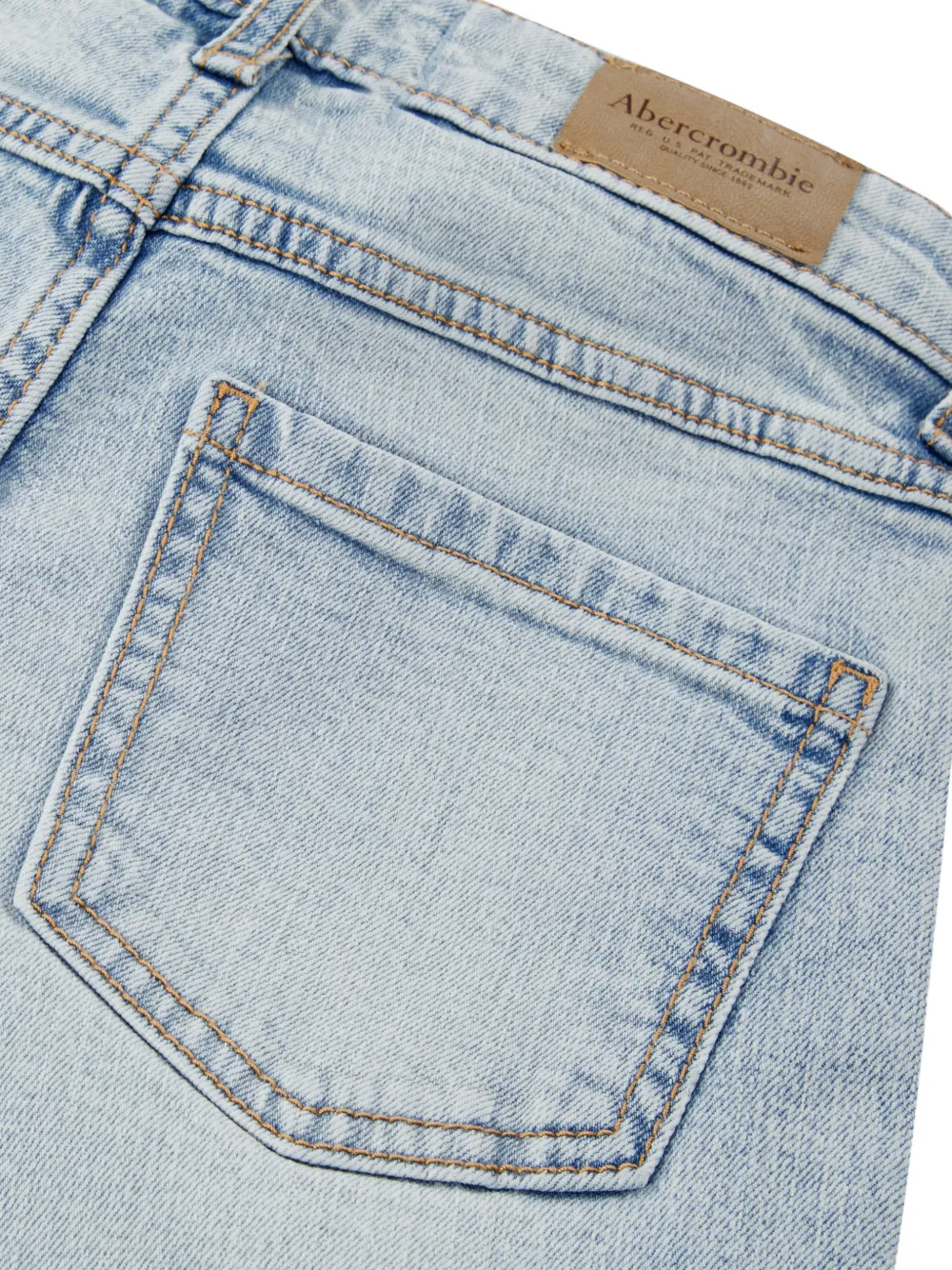 ABERCROMBIE FITCH KIDS Gevlochten HR jeans Blauw