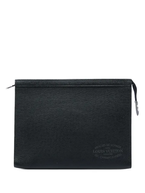Louis Vuitton Pre-Owned 2019 Taiga Articles de Voyage Pochette Voyage MM clutch bag
