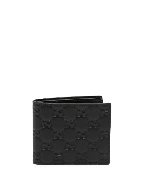 Gucci Pre-Owned 2016-2026 Guccissima Bifold Wallet small wallets