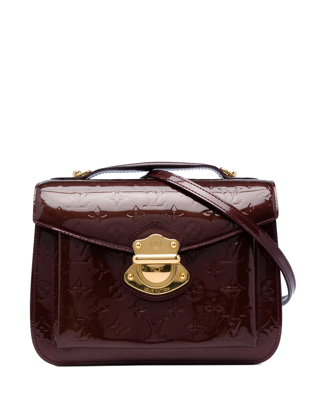 Louis Vuitton Pre-Owned 1990-2020 Monogram Vernis Miranda satchel - Rosso