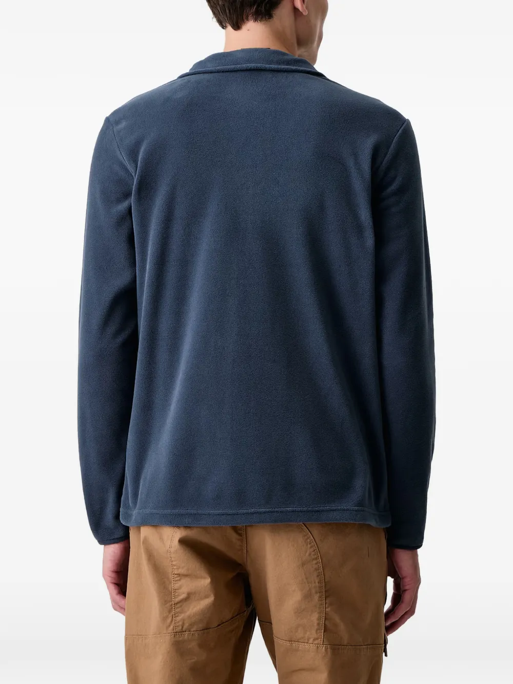 JACK WOLFSKIN Taunus 100 FZ M fleece zip-up sweater Blauw