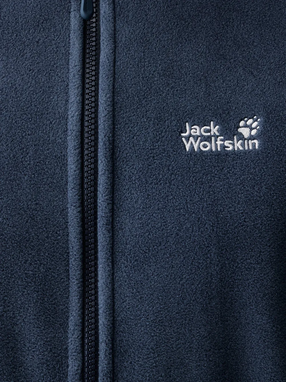 JACK WOLFSKIN Taunus 100 FZ M fleece zip-up sweater Blauw