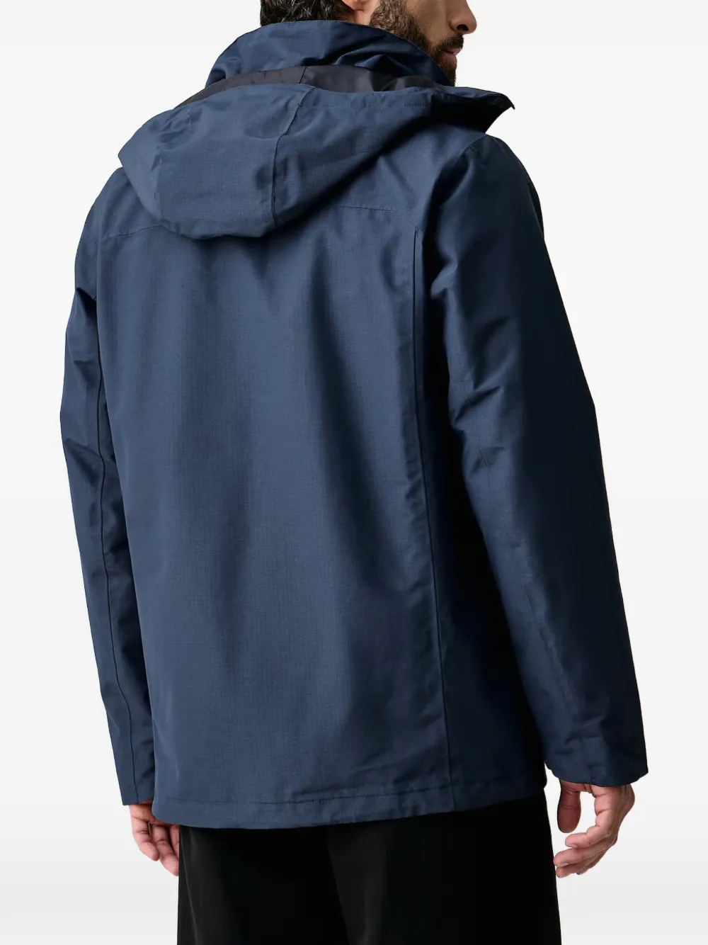 JACK WOLFSKIN PINETRAIL 3IN1 JKT M hooded zip-up jacket Blauw
