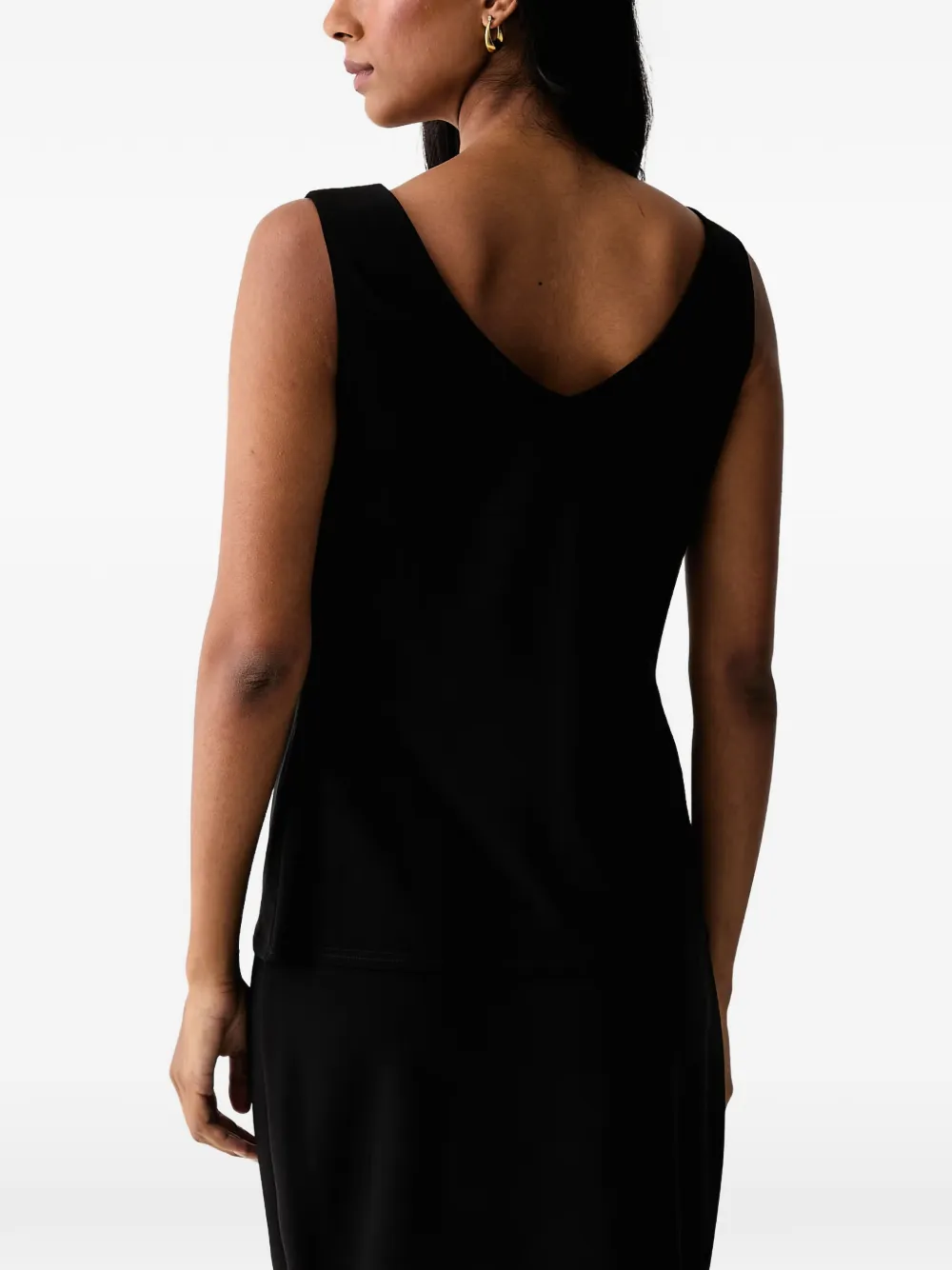 Joseph Ribkoff Tanktop met V-hals Zwart