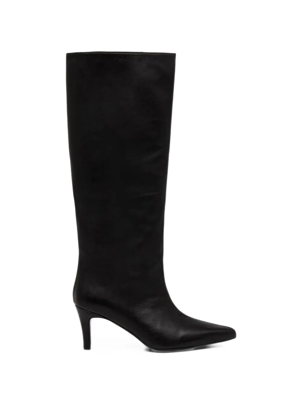 JONAK PARIS Delaine pointed-toe leather boots - Noir