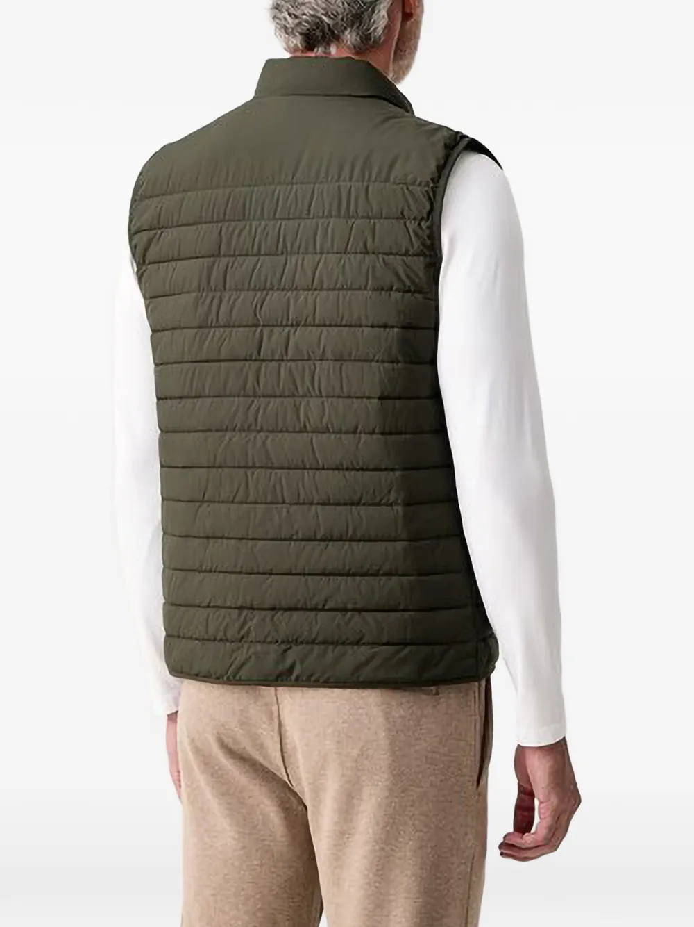 Hackett London Gewatteerde bodywarmer Groen
