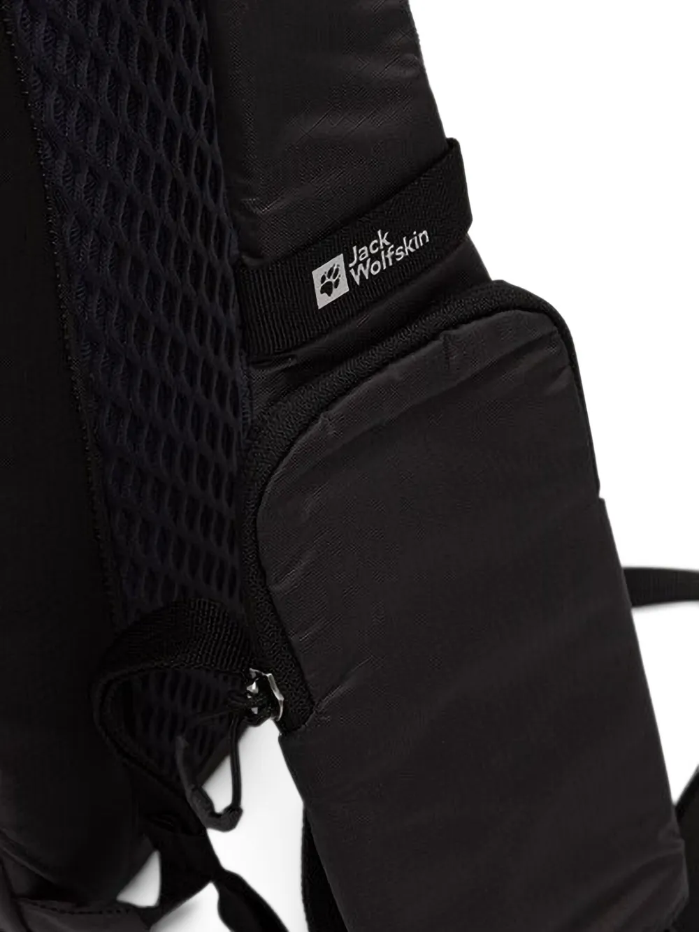 JACK WOLFSKIN CYROX SLING rugzak met bungeekoord (7 L) Zwart