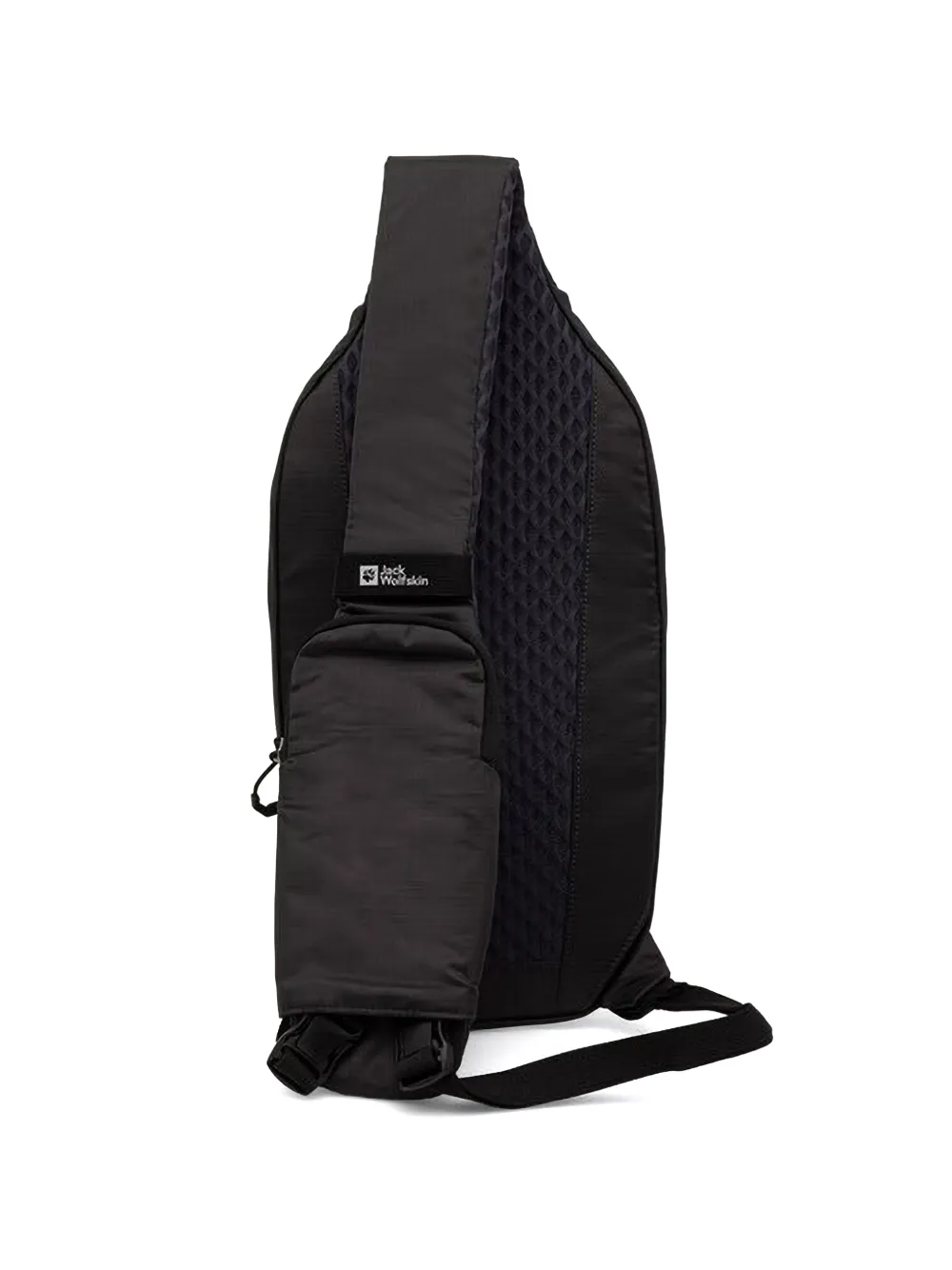 JACK WOLFSKIN CYROX SLING rugzak met bungeekoord (7 L) Zwart