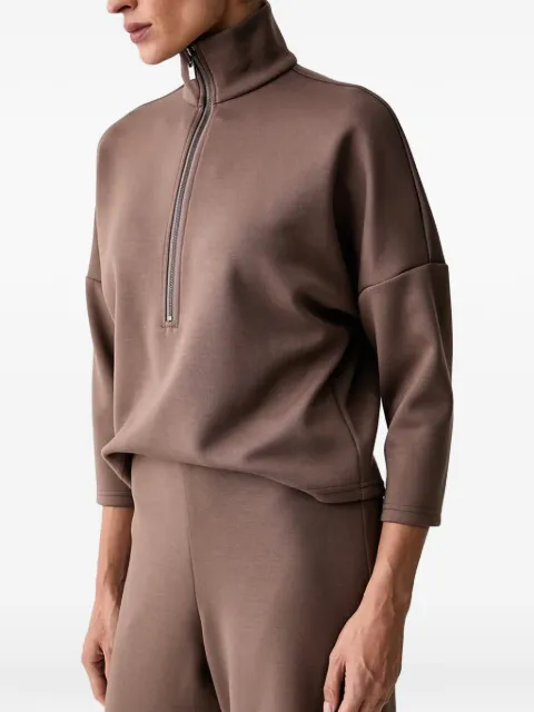 Joseph Ribkoff half-zip wide-leg tracksuit