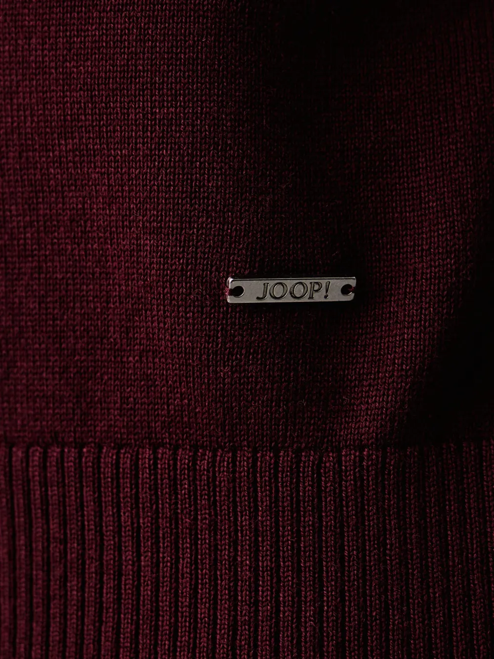 Joop! roll-neck sweater Rood