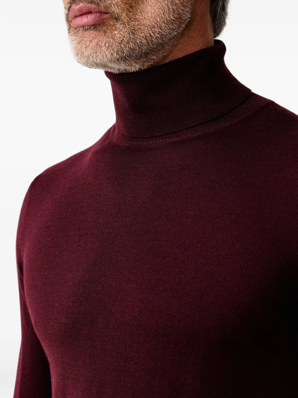 Joop! roll-neck sweater Rood
