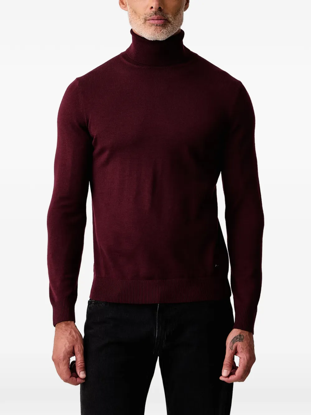Joop Roll-neck Sweater In Red
