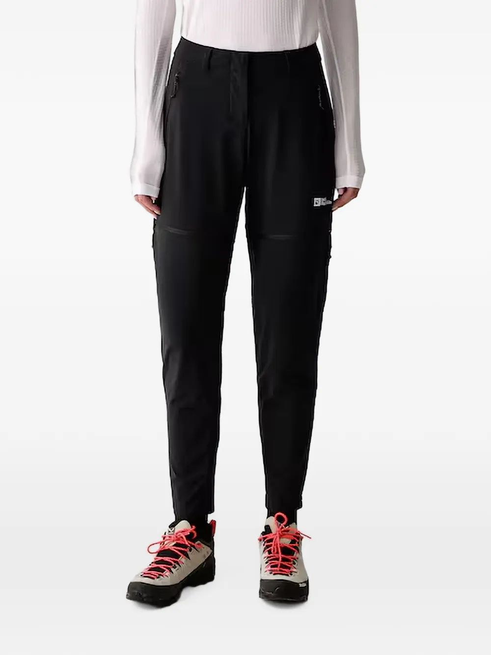 JACK WOLFSKIN Hikeout zip-fastening trousers - Noir