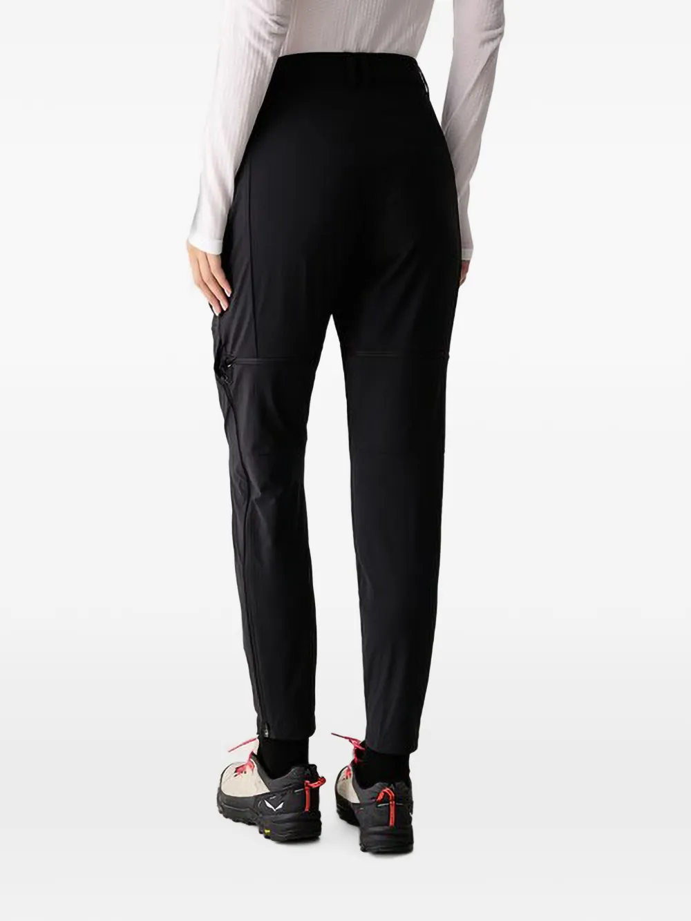 JACK WOLFSKIN Hikeout broek met ritssluiting Zwart