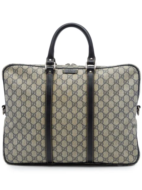 Gucci Pre-Owned 2016-2026 GG Supreme business bag