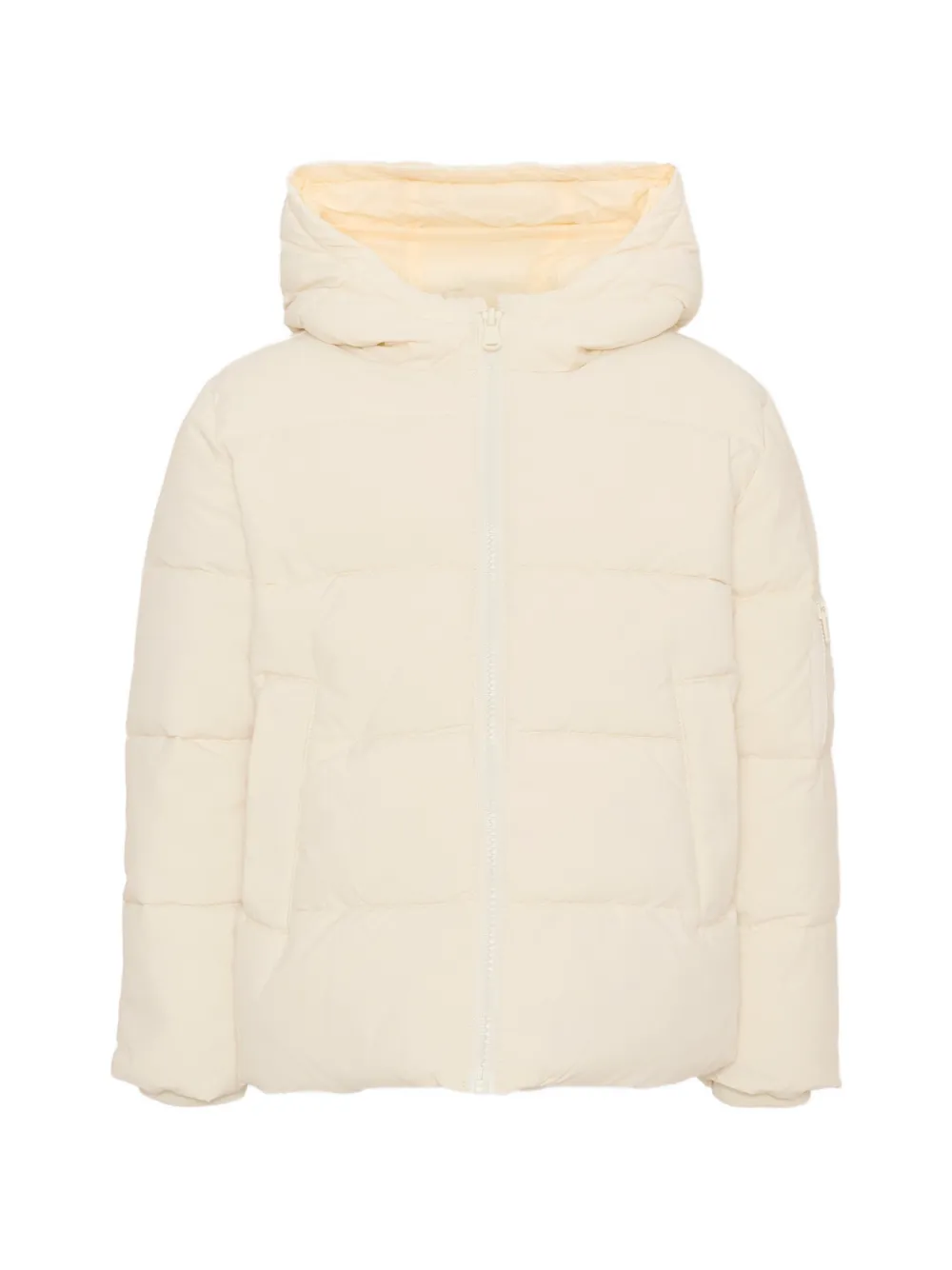 North Sails Kids hooded puffer jacket - Toni neutri