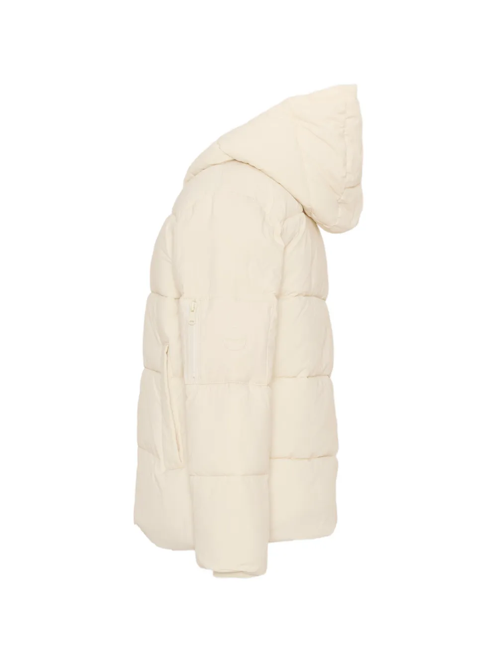 North Sails Kids Donsjack met capuchon Beige