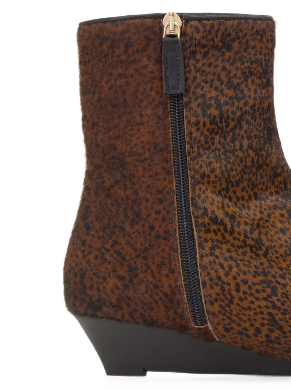 Castañer Tatiana leopard-print ankle boots Bruin