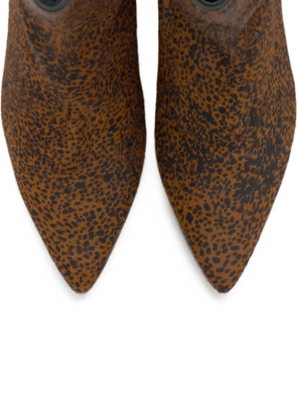 Castañer Tatiana leopard-print ankle boots Bruin