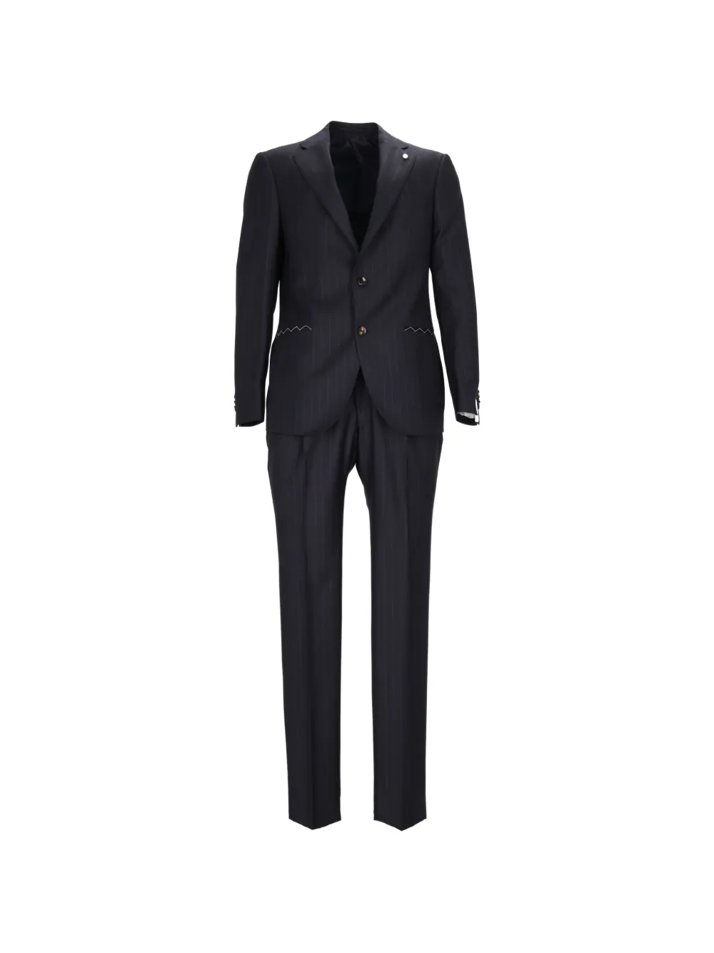 Luigi Bianchi Drop 7 pinstripe-pattern suit