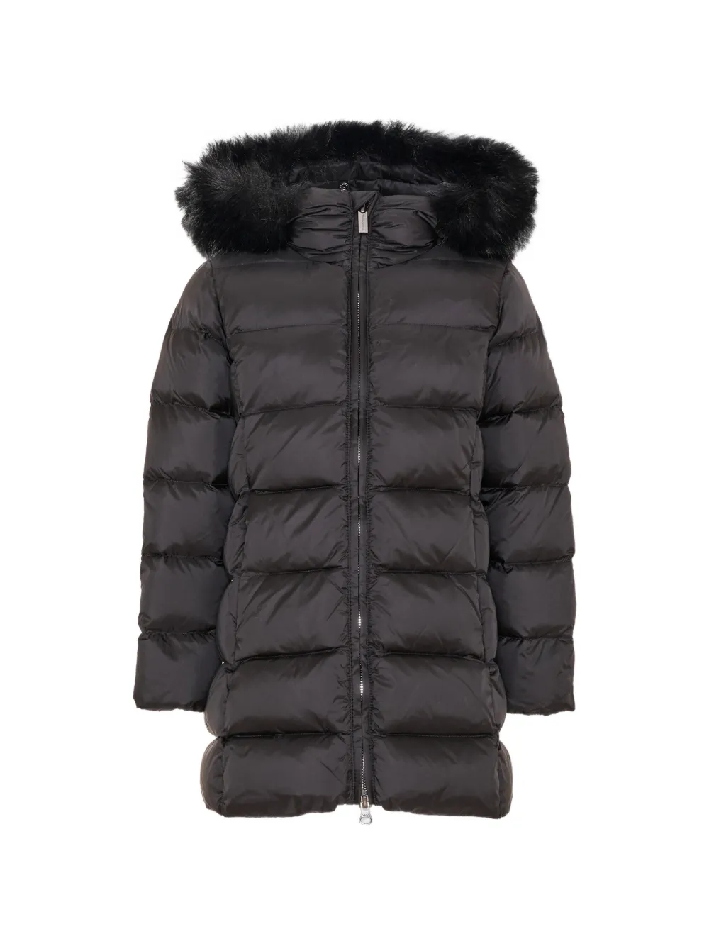 Colmar Kids faux-fur trim padded jacket - Nero
