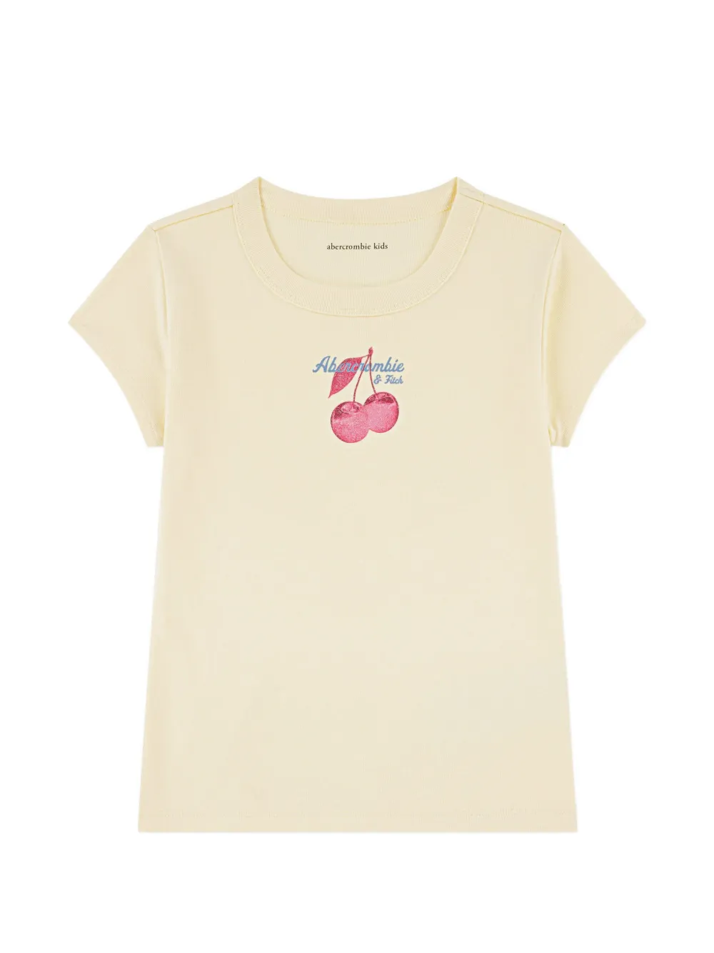 ABERCROMBIE FITCH KIDS Two Cherry print T-shirt - Giallo
