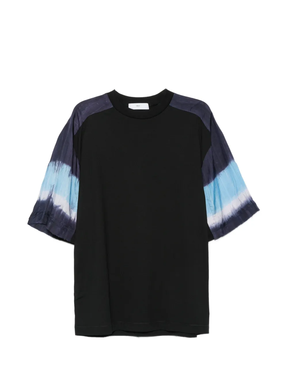 Toga Virilis tie-dye sleeve T-shirt - Noir Toga Virilis tie-dye sleeve T-shirt - Noir