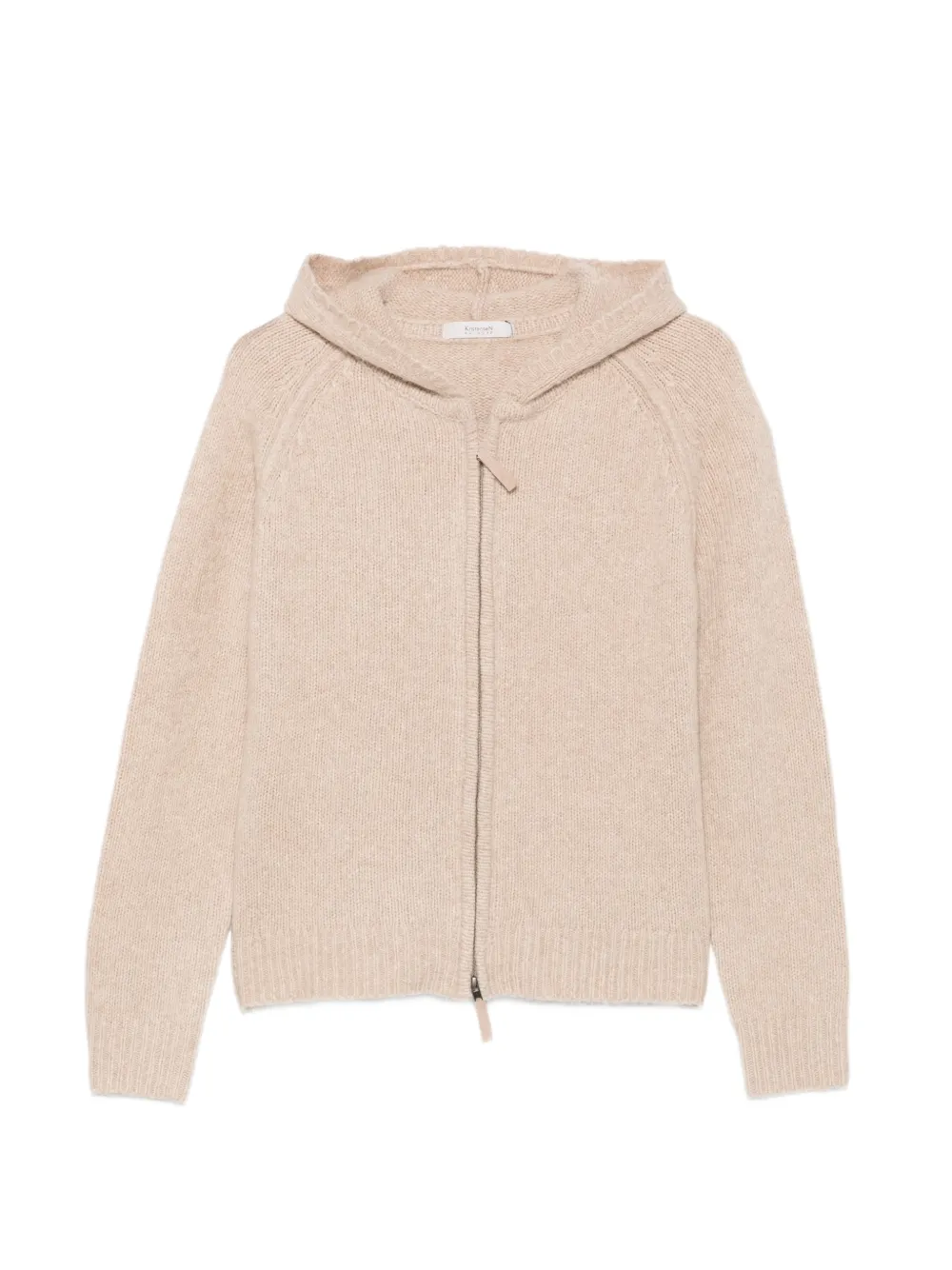 Kristensen Du Nord zip-up knit hoodie cardigan