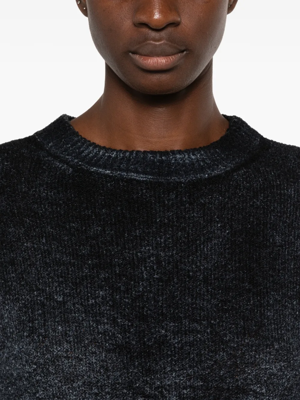 Avant Toi faded-effect sweater Blauw