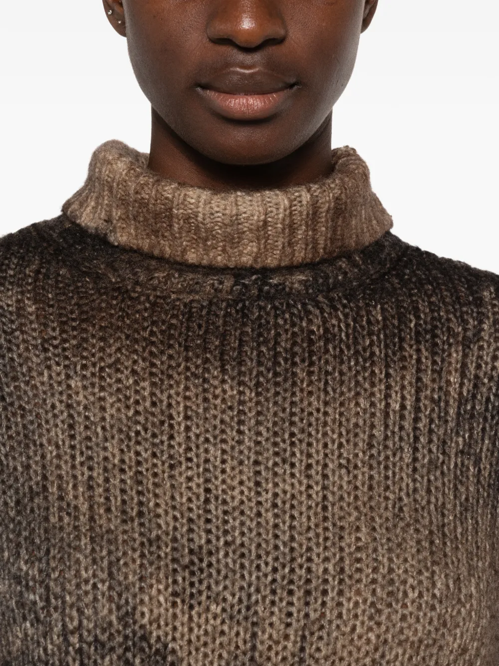 Avant Toi roll-neck sweater Bruin
