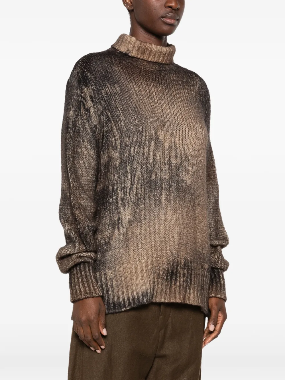 Avant Toi roll-neck sweater Bruin