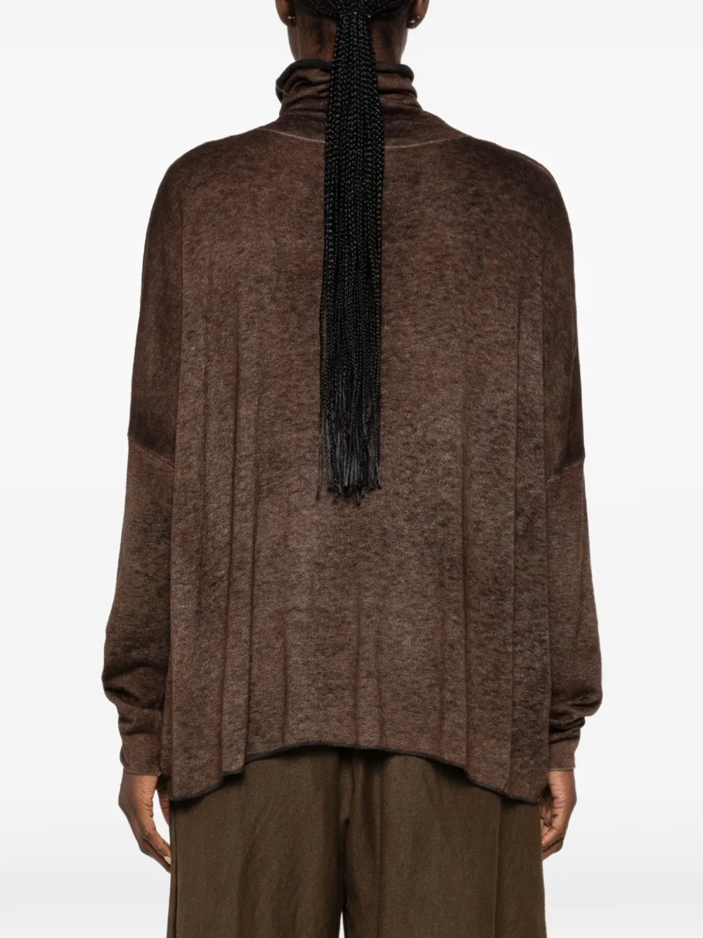 Avant Toi roll-neck sweater Bruin