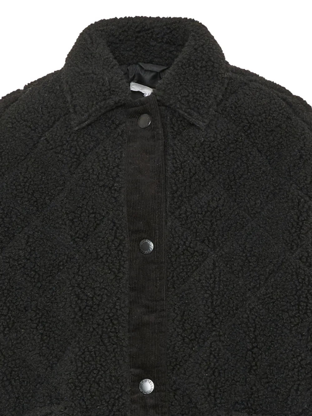 Stella McCartney Kids Gewatteerd teddy jack Zwart