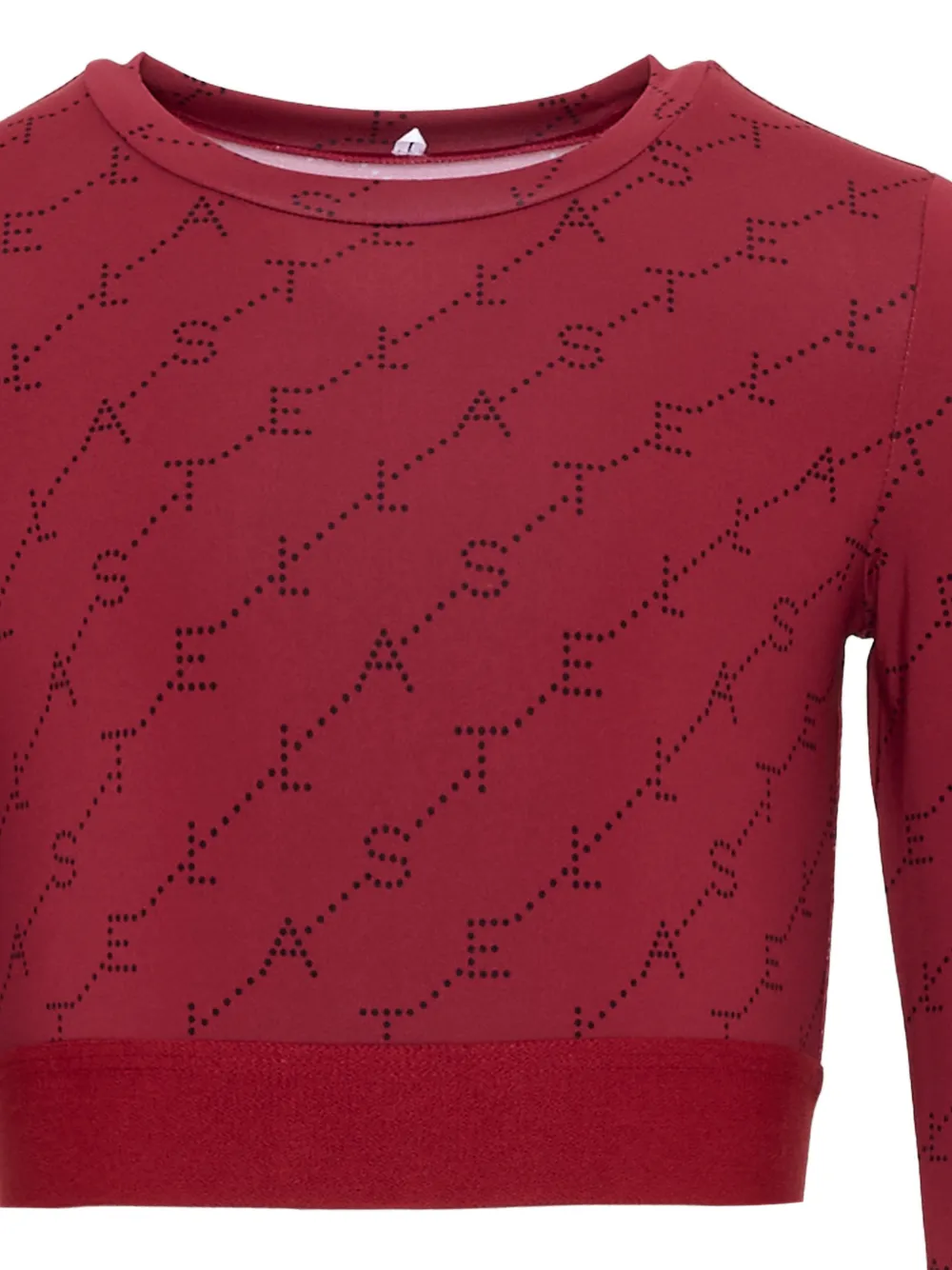 Stella McCartney Kids Tweedelige set met T-shirt en legging met logo-print Rood