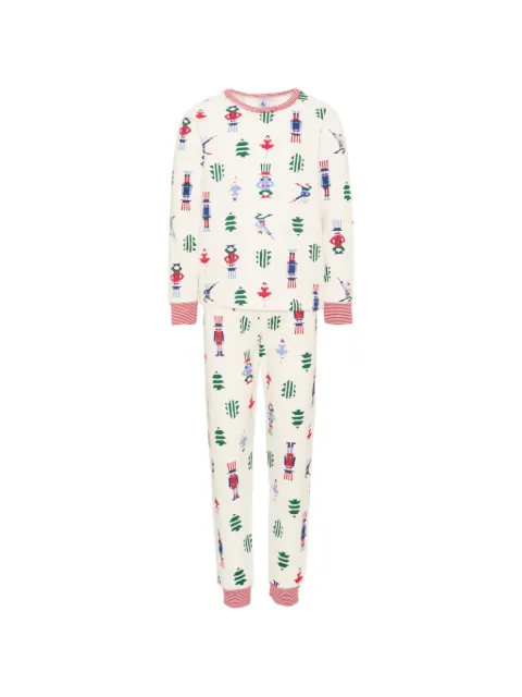 Petit Bateau graphic-print cotton pajamas