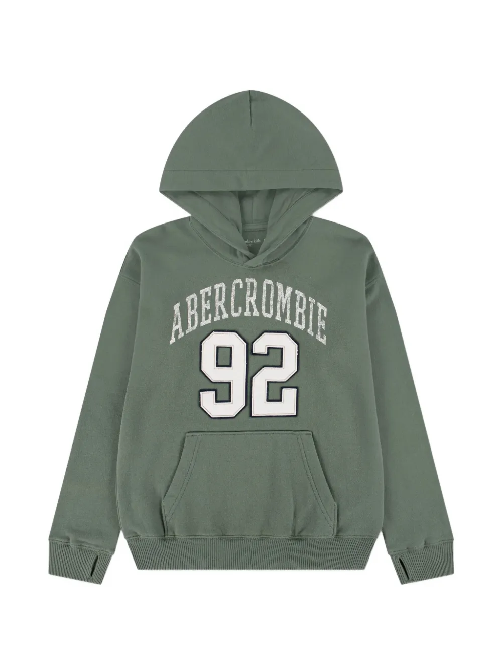 ABERCROMBIE FITCH KIDS Hoodie met logopatch Groen