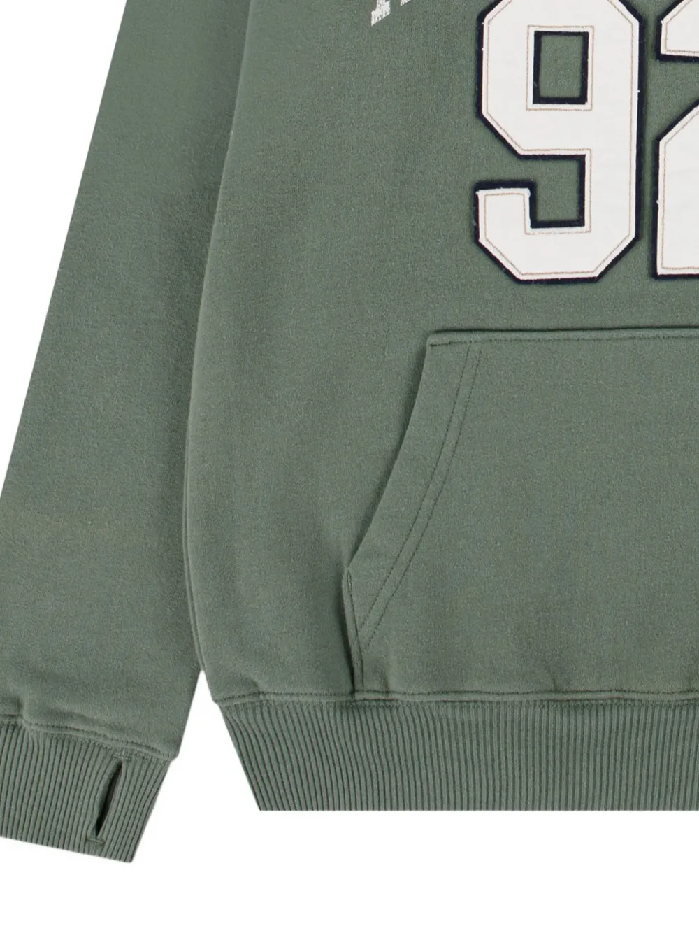 ABERCROMBIE FITCH KIDS Hoodie met logopatch Groen