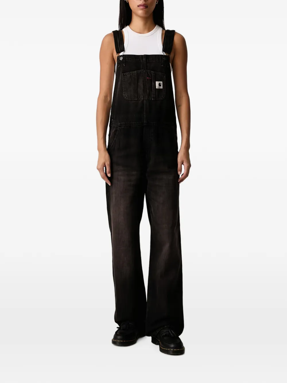 Carhartt WIP faded-effect dungarees