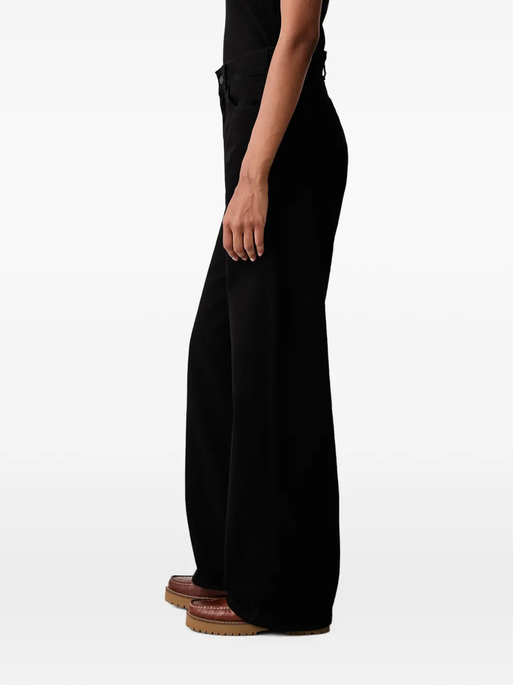 Carhartt WIP Jane wide-leg jeans Zwart