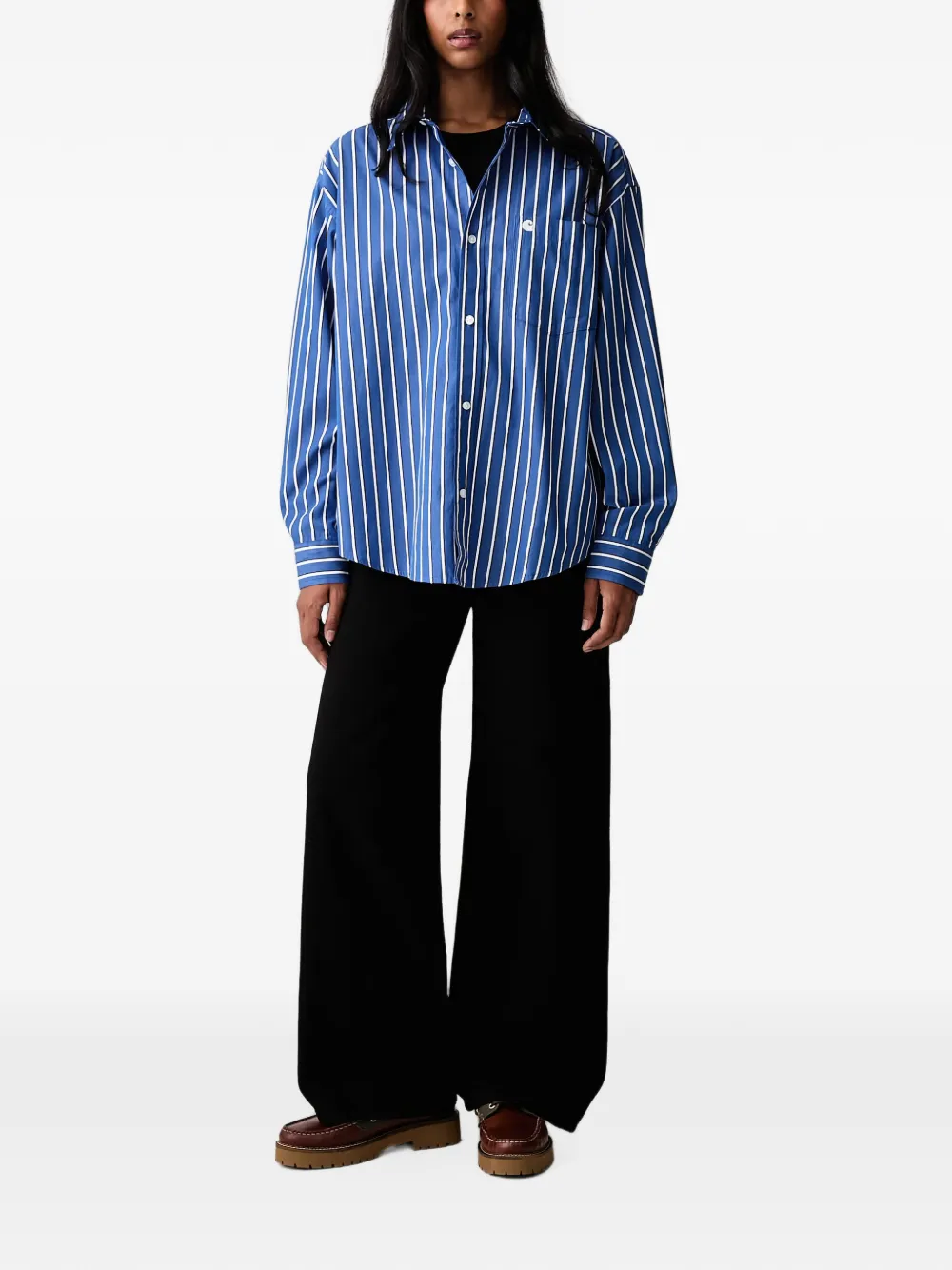 Carhartt WIP Jane wide-leg jeans Zwart